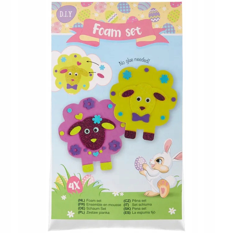 Zrób to sam: piankowa figurka DIY WIELKANOC PIANKA