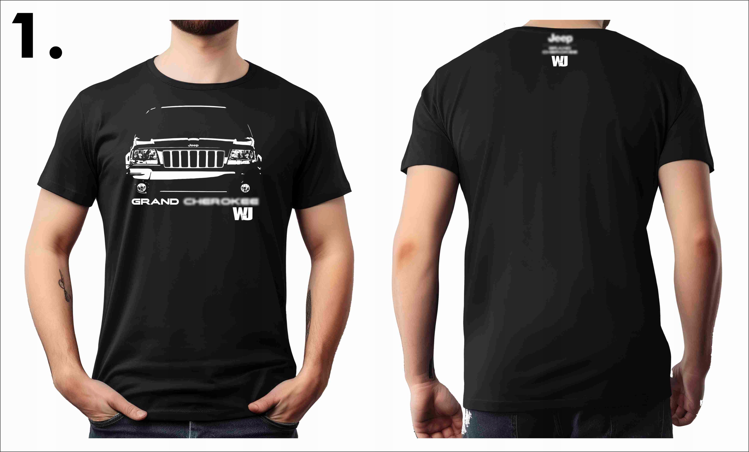 T-shirt koszulka z nadrukiem j*e*e*p GRAND CHEROKEE model WJ Marka Inny