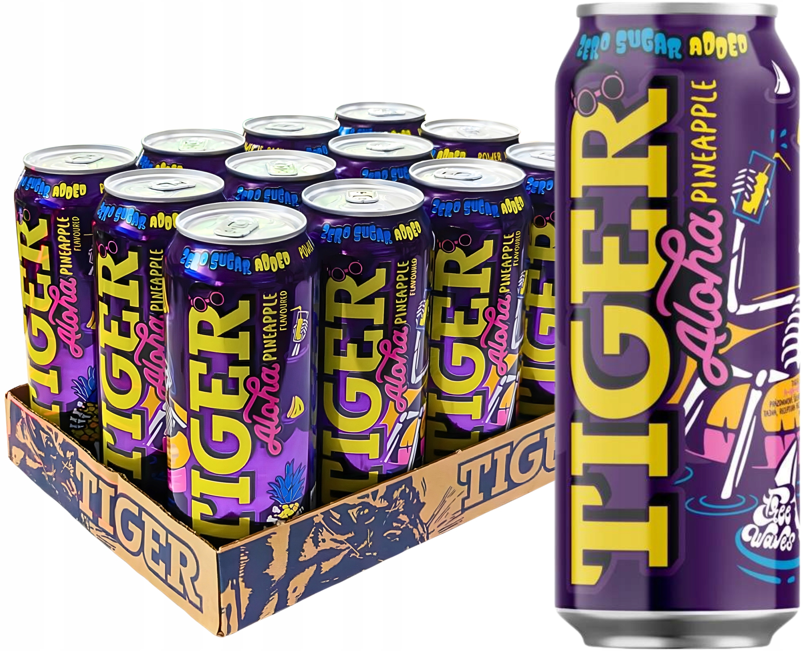 Levně Tiger Aloha Pineapple 12×0,5l