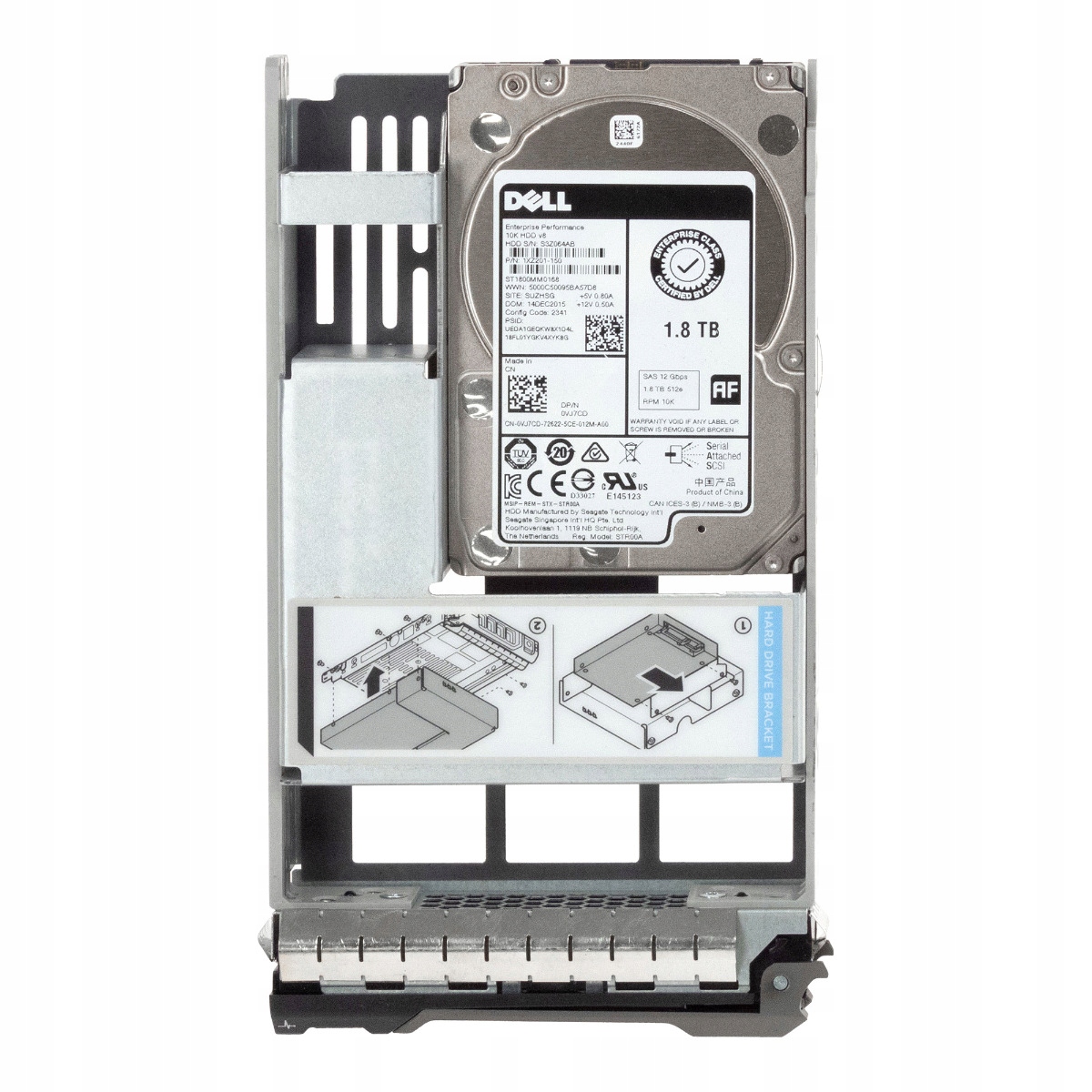 Dell 0VJ7CD 1,8 Tb 10K 128 Mb SAS-3 3,5'' ST1800MM0168