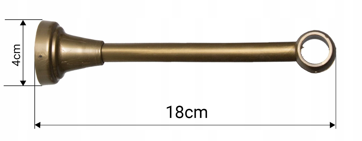 Wspornik CLASSIC do karnisza fi16 pojedynczy Marka Karmet