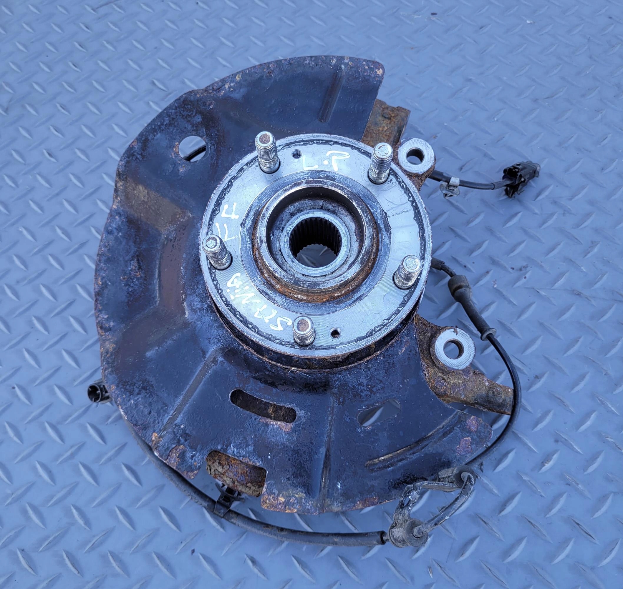 swing PRZDO front left HYUNDAI SANTA FE III 2.2 D CRDI