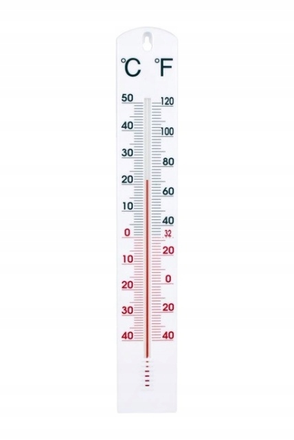 TERMOMETR POKOKOJOWY ŚCIENNY ZEWNĘTRZNY WEWNĘTRZNY BIAŁY Kod producenta 025400