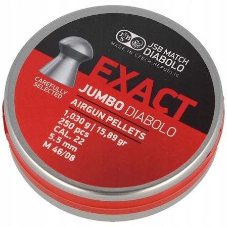 

Śrut Diabolo 5,5mm Exact Jumbo 5,5mm 500szt Jsb