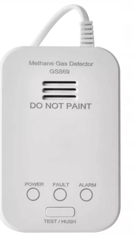 Detektor czujnik gazu ziemnego sieciowy 230V GS869