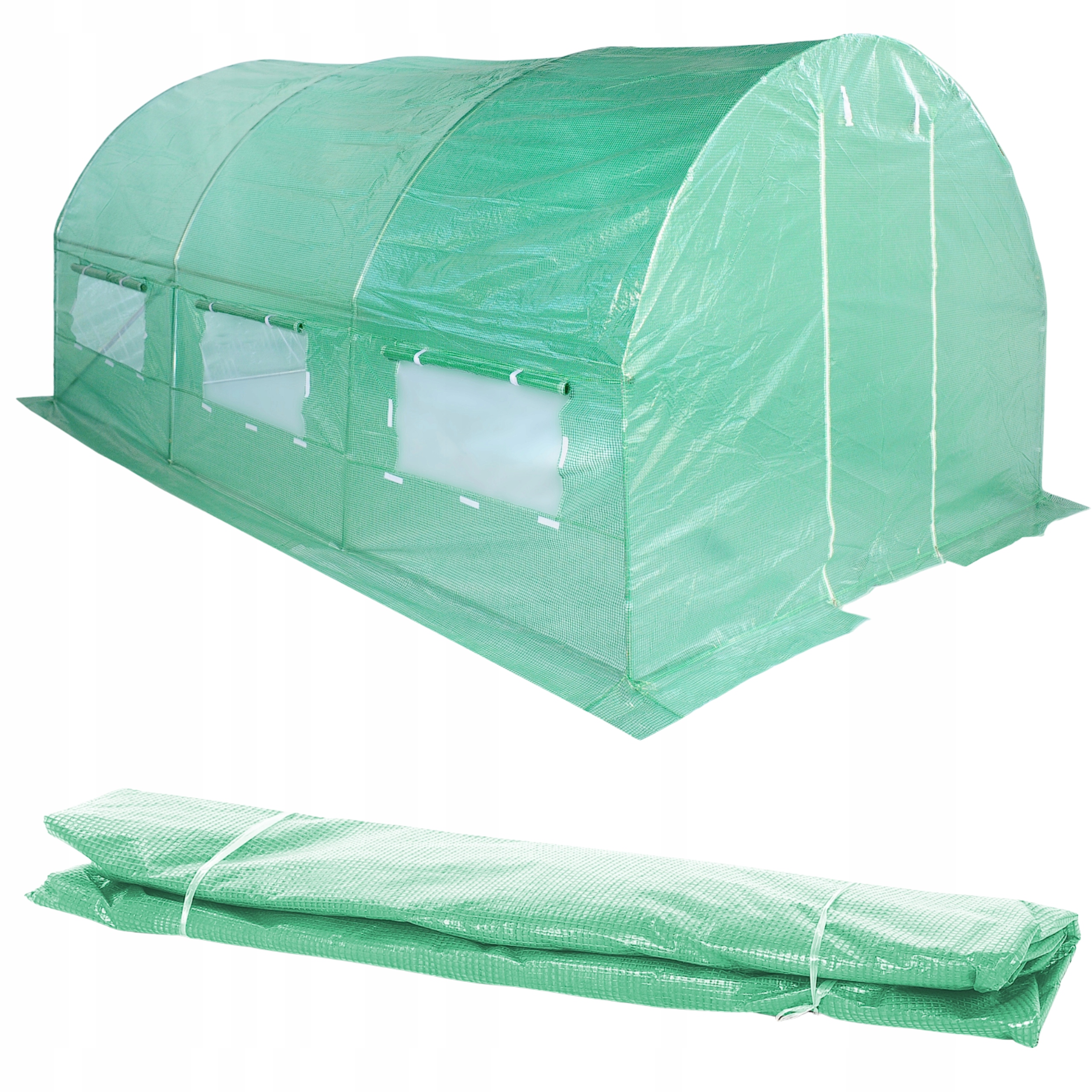 Fólie Na Tunel 3x4,5 Potah Tunelu Fólie Náhradní Zahradní Tunel 13,5 m2