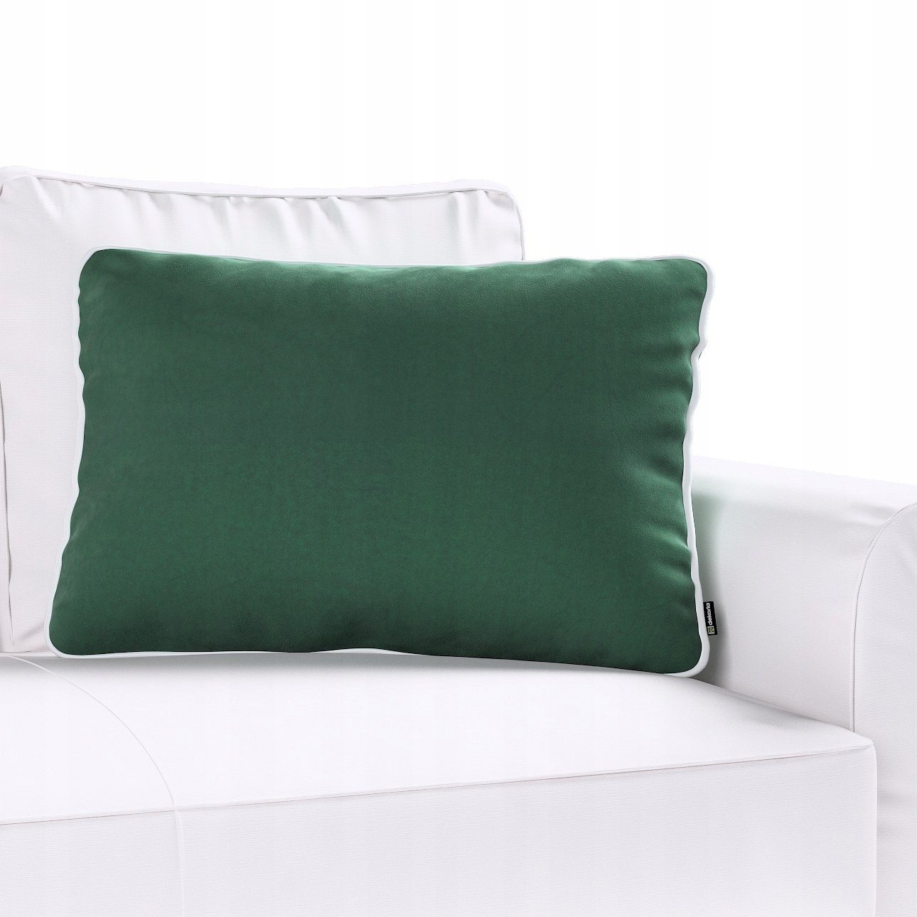 Poszewka Laura ciemny zielony velvet 60x40 Kod producenta 159-704-25