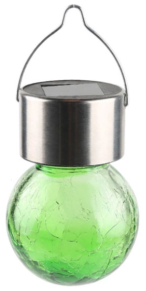 lampa solarna żarówka kolorowe szkło dekor mix kolorów P-506 Marka POLIFACH