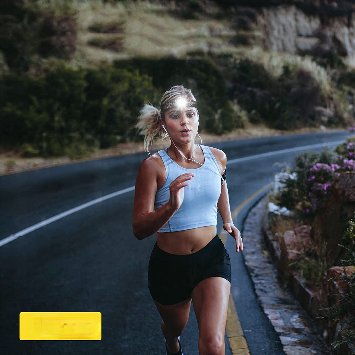 LATARKA CZOŁOWA CZOŁÓWKA AKU LAMPA LED USB TRYBY Model LATARKA CZOŁOWA