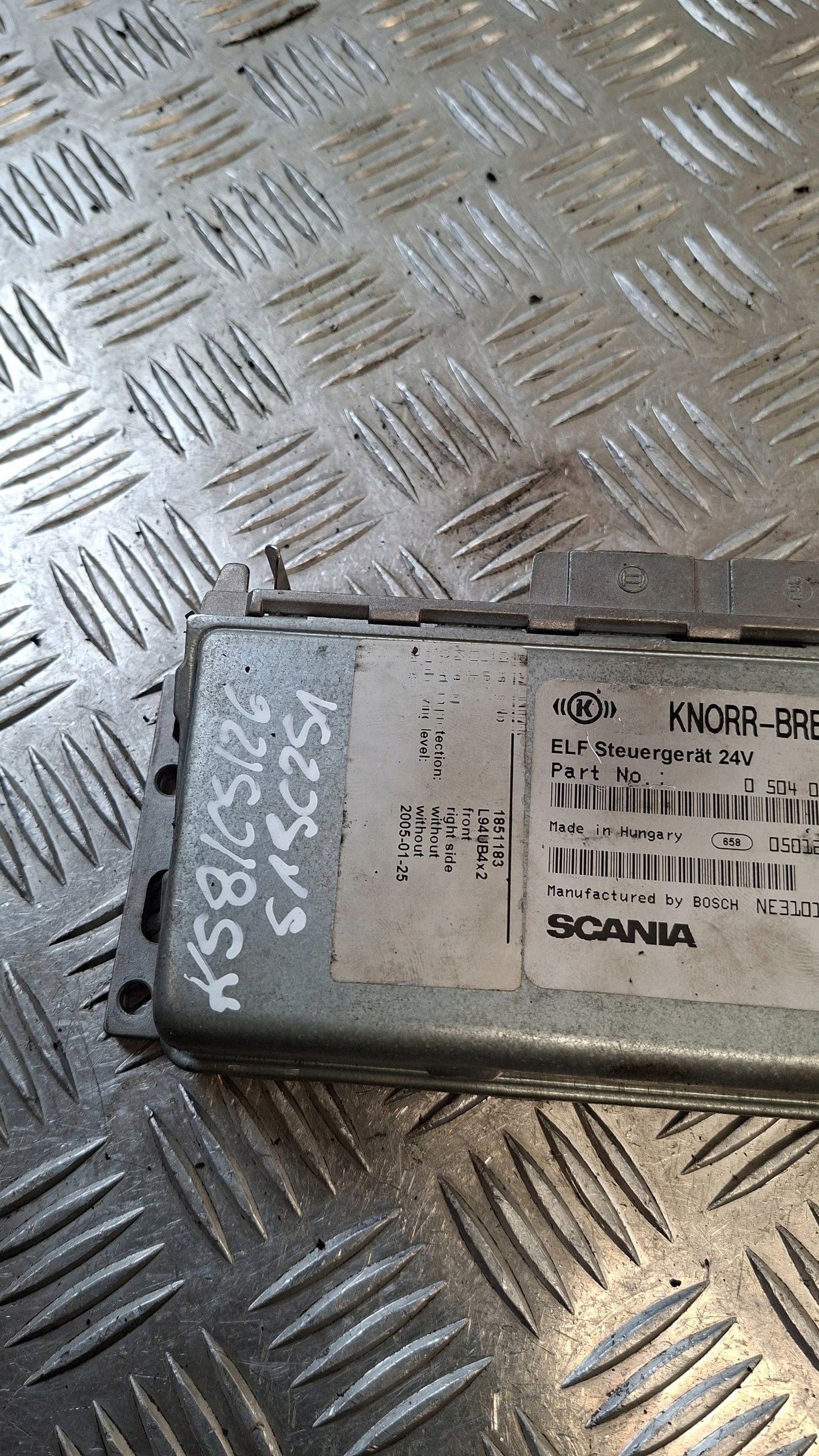 control unit SCANIA 0504004109