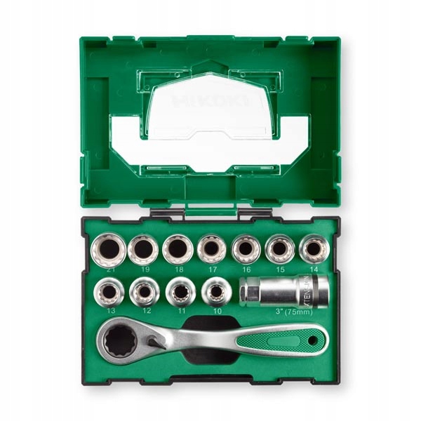

Hikoki Zestaw Nasadek Z Kluczem 1/2" 40030033