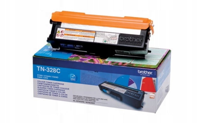 Toner Brother TN-328 6 tisíc C Originál DCP-9270CDN HL-4570CDW MFC-9970CDW