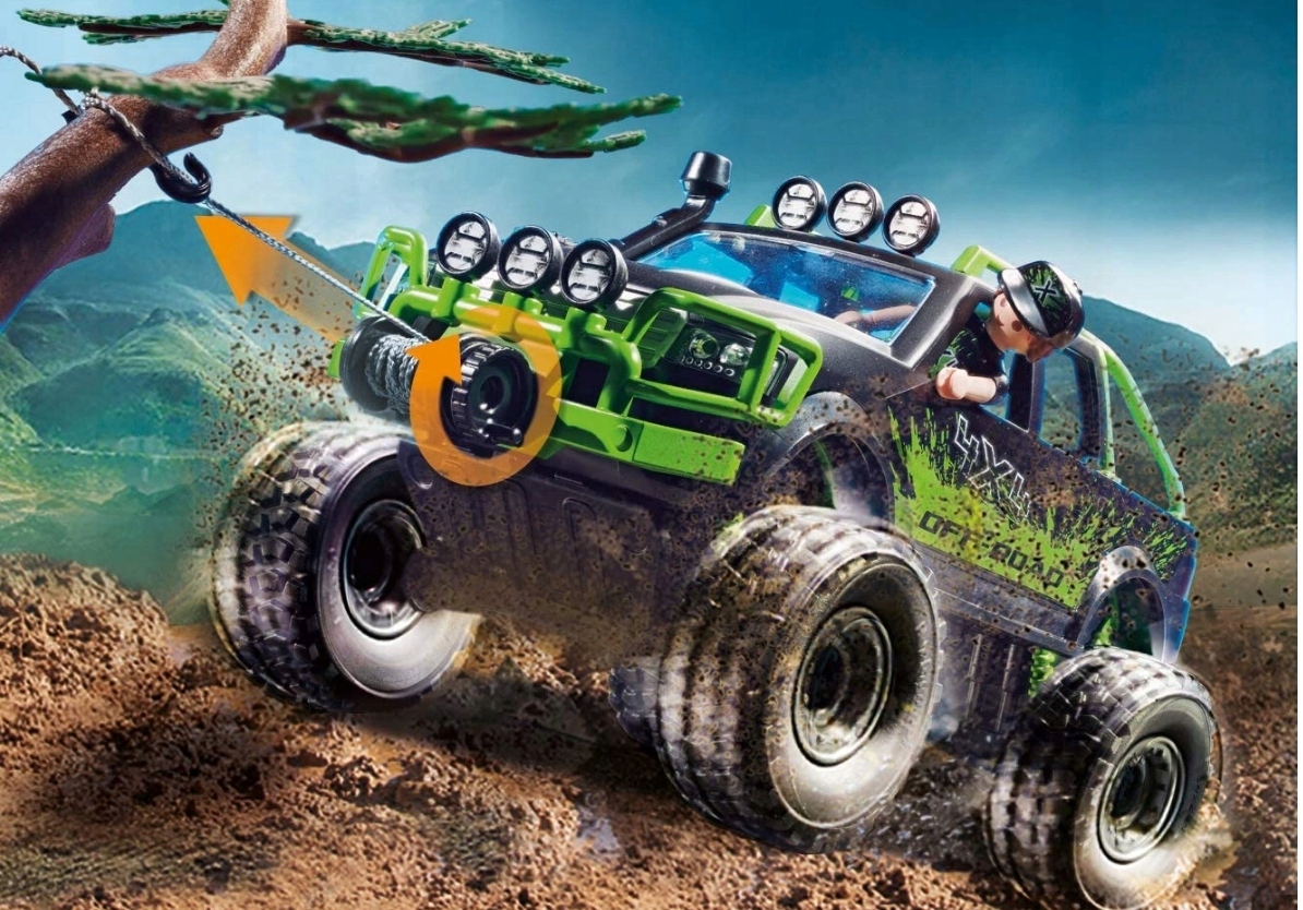 PLAYMOBIL 70460 Jeep Motor Cross Terenowy Warrior Kod producenta 70460