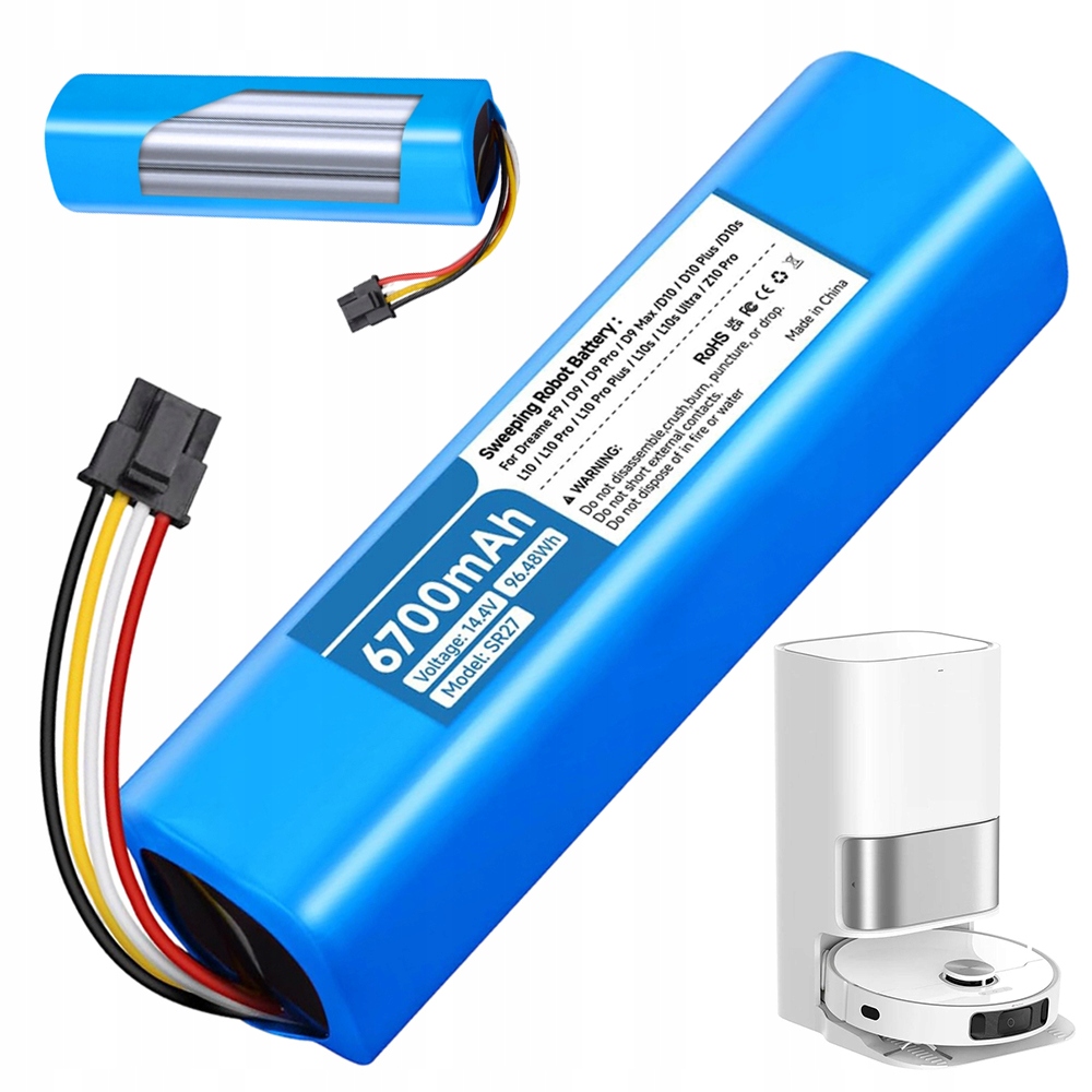 Bateria Akumulator Do Xiaomi Roborock S5 S6 S7 S8 S50 S55 S5 Max S7 6,7AH