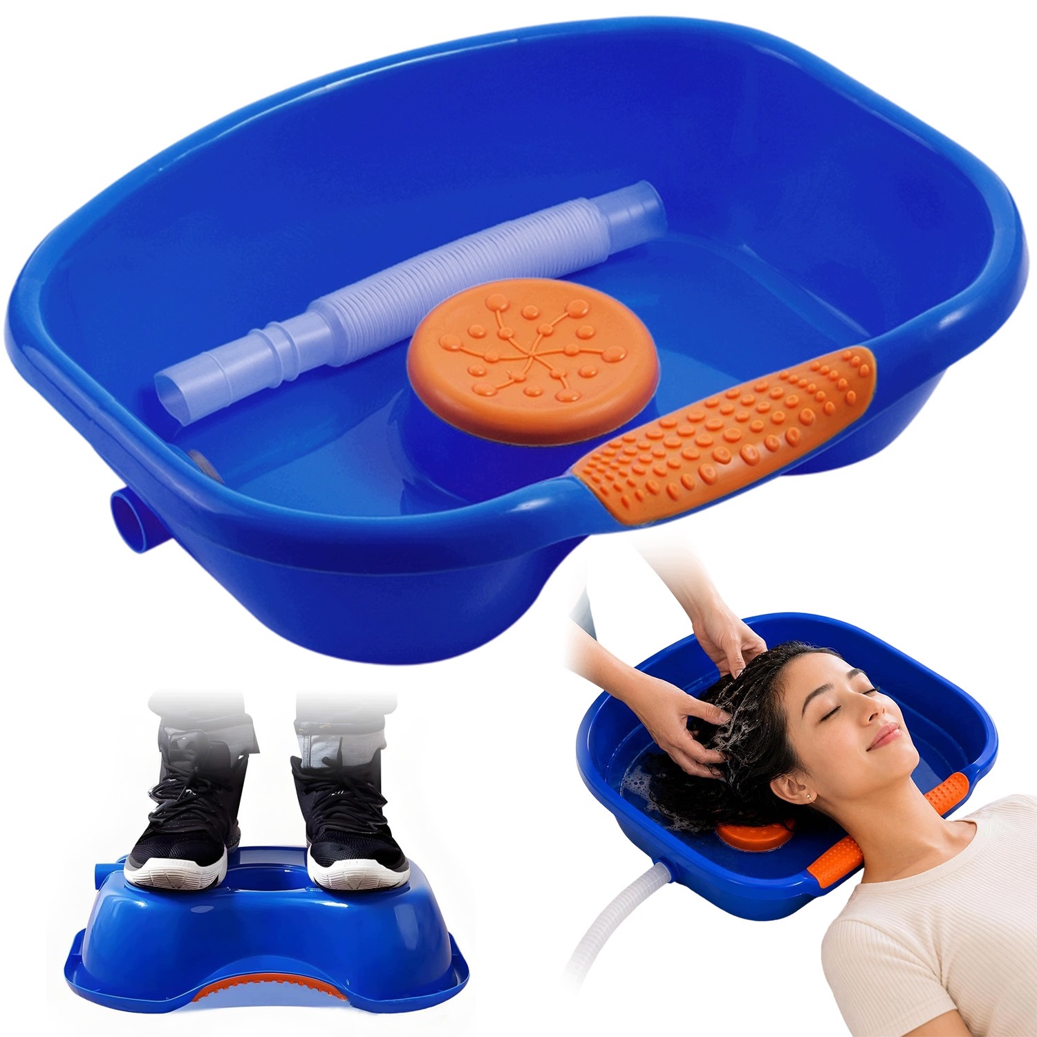 Bazén Na Mytí Hlavy Ergonomická Miska Na Mytí Hlavy, Snadné Použití