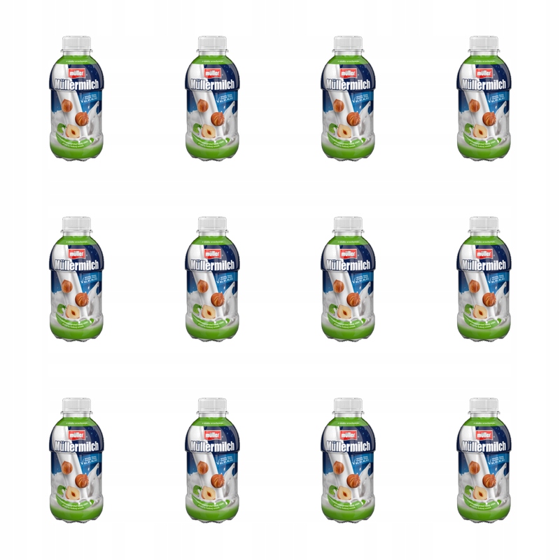 Mléčný nápoj Müllermilch s oříškovou příchutí 400 g X12