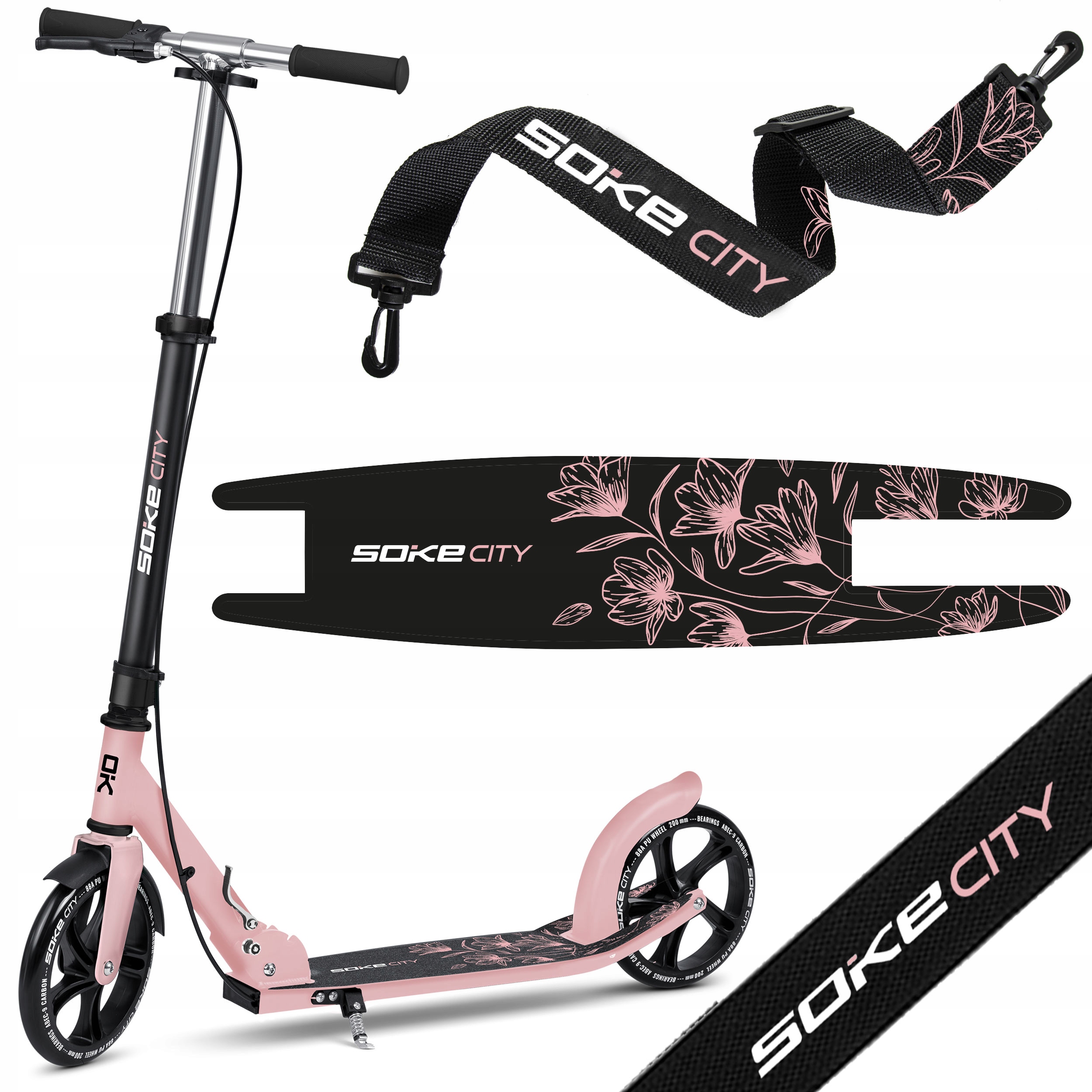 Hulajnoga Miejska City Duża Składana Z Hamulcem