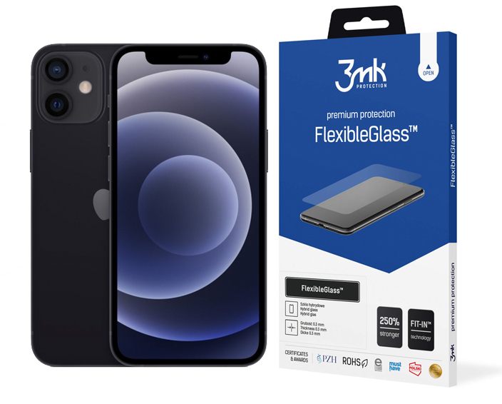 

3MK FlexibleGlass do iPhone 12 Mini 5,4"