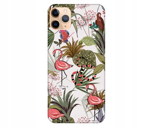 

Etui pokrowiec do iPhone 11 Pro Max Flaming tukan
