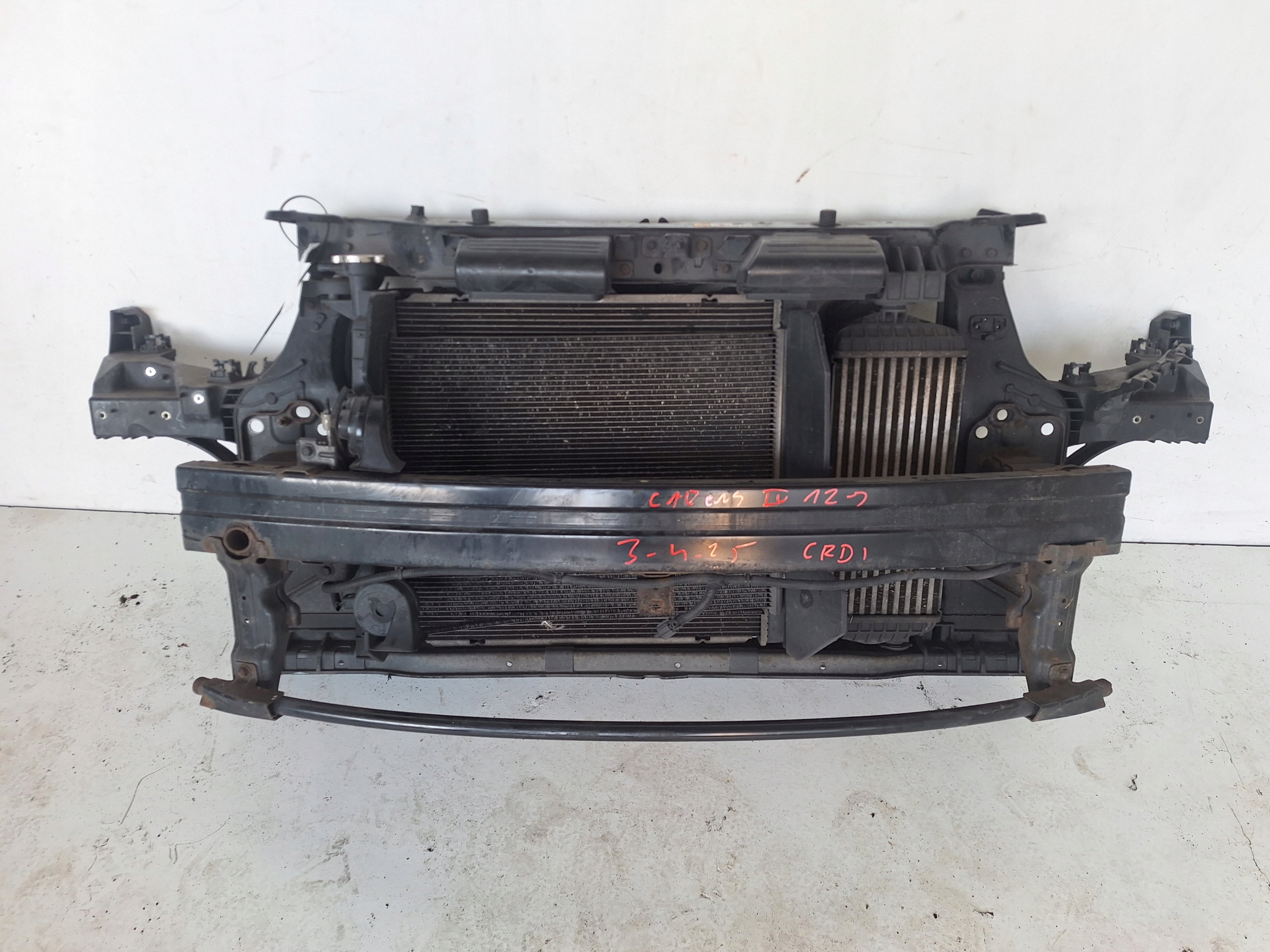 KIA CARENS IV 12-16 support panel for radiators 1.7 CRDI