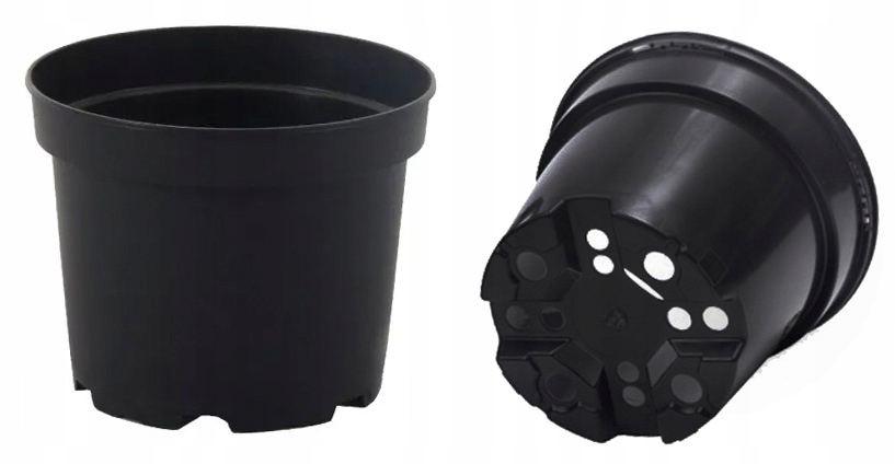 

Doniczka Produkcyjna Czarna Plastikowa 25cm 7.5l