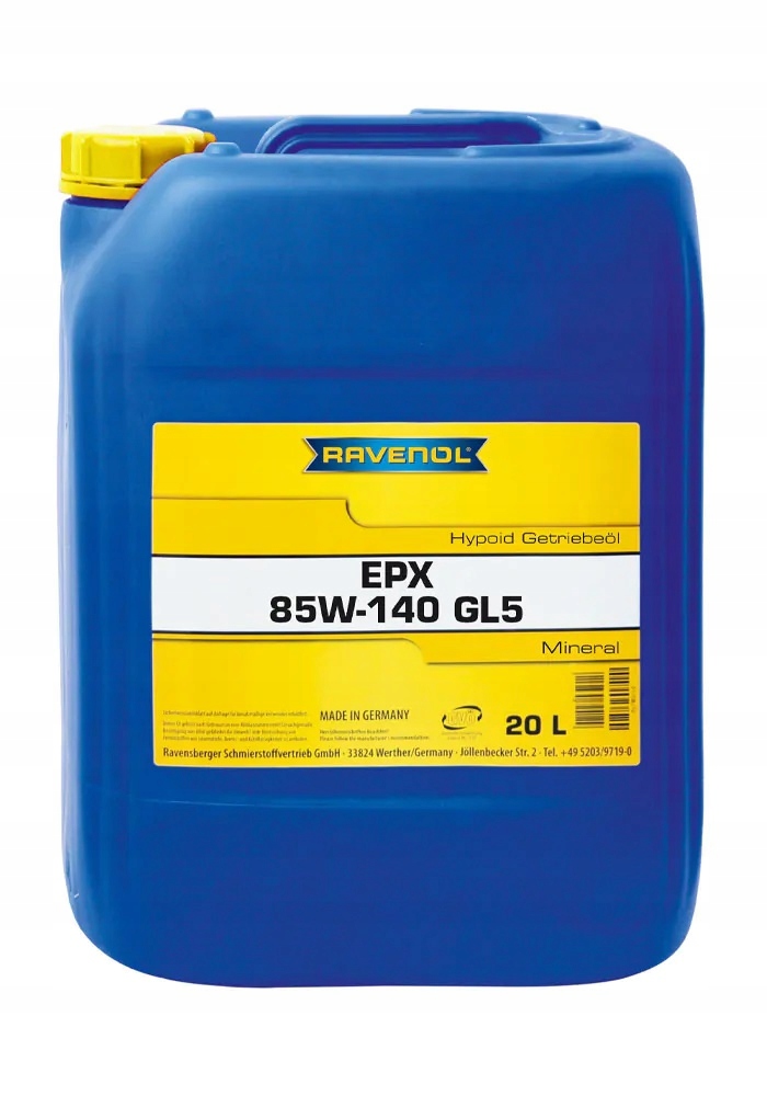 Ravenol Olej Ravenol 85W-140 Epx GL-5 4L