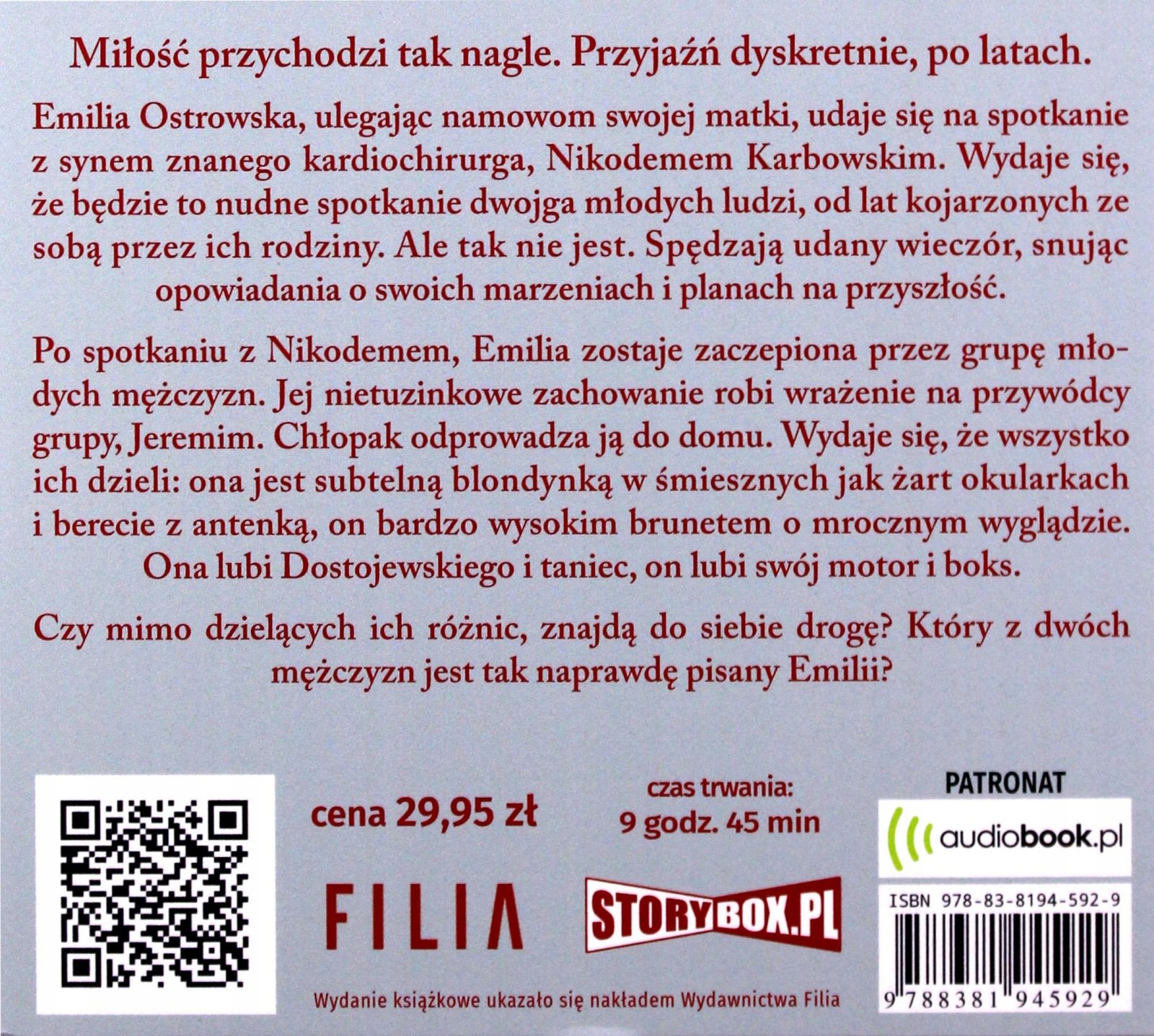 SAMOLOT Z PAPIERU - EWA PRUCHNIK [AUDIOBOOK] Stan opakowania oryginalne