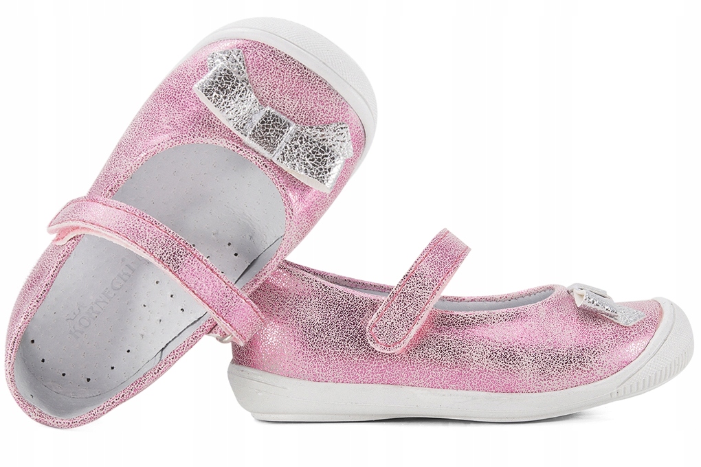 

Kornecki 6065 Balerinki Dziewczęce Baleriny róż 24