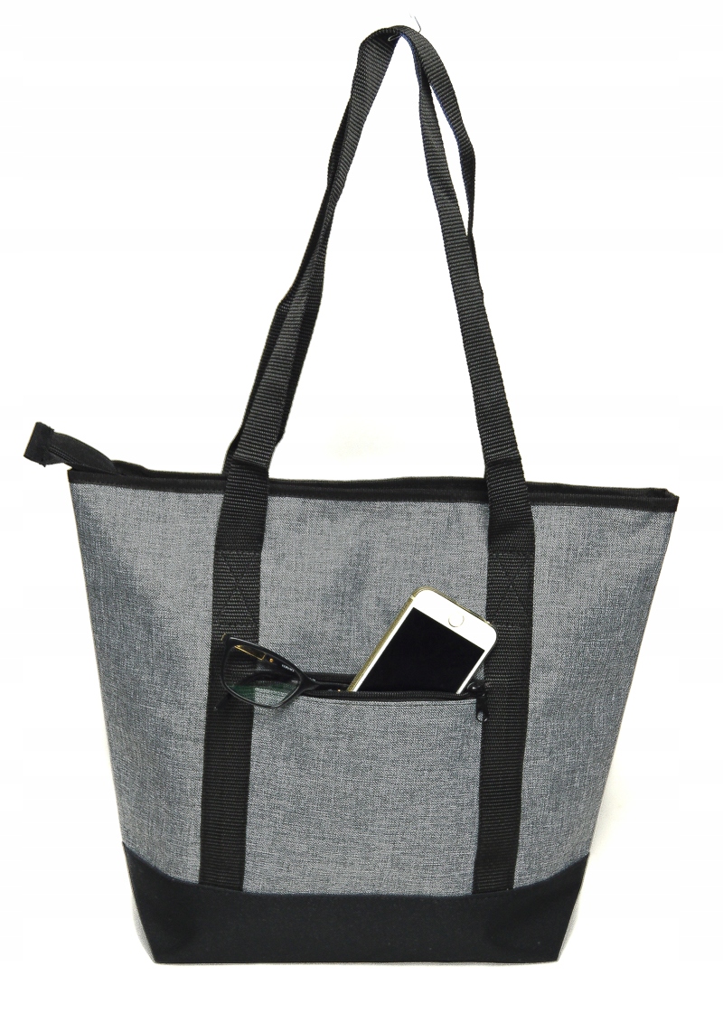 MODNA MOCNA TORBA NA RAMIĘ SHOPPERKA TOREBKA PL Materiał dominujący tkanina