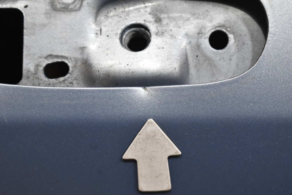 door left front front blue OPEL CORSA D 5D HB 06-11