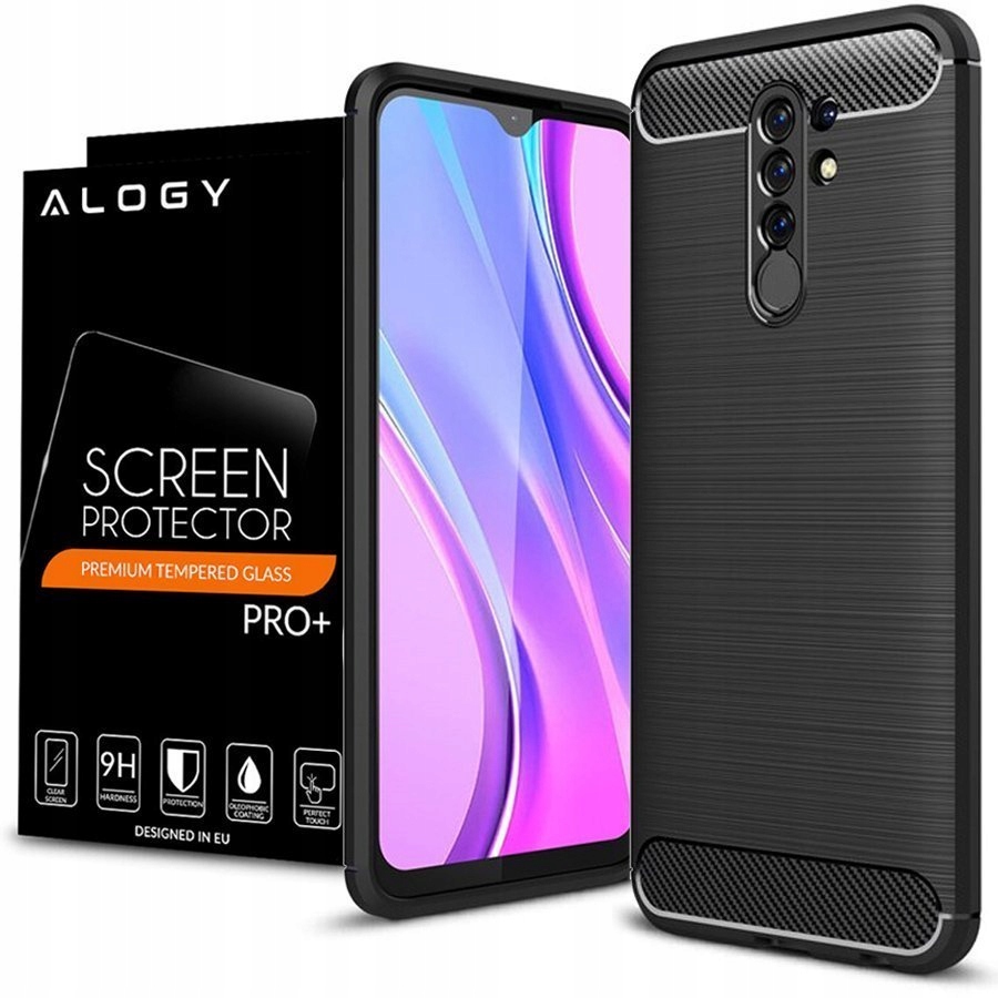 

Etui Obudowa Alogy Armor Case Do Redmi 9 + Szkło