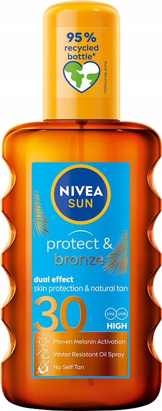 

Nivea Sun Olejek brązujący do opalania Spf 30
