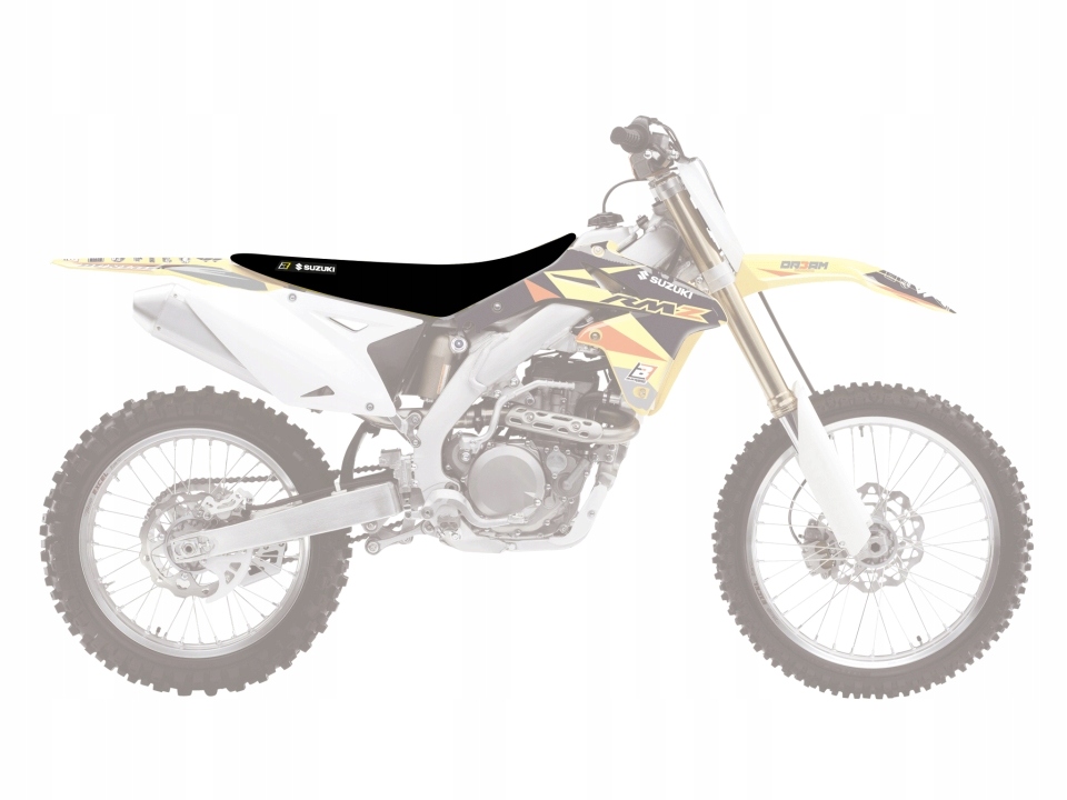 Poťah Poťah Na Sedadlo Suzuki Rmz 450 '08-'17 Zebra Čierna Žltá