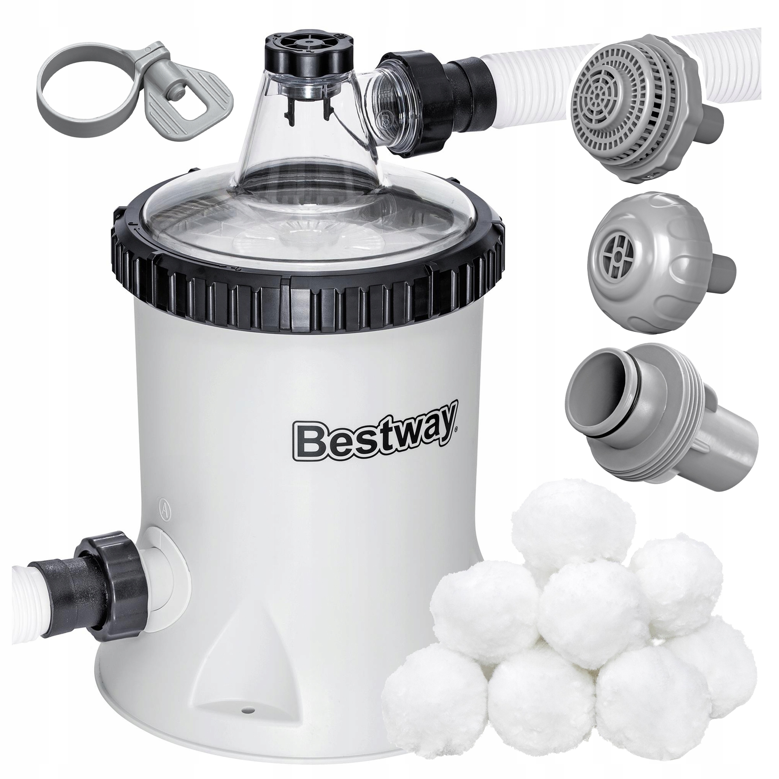 Filtrační Čerpadlo Bestway Do Bazénu 5678 l/h na filtrační kuličky Polysphere