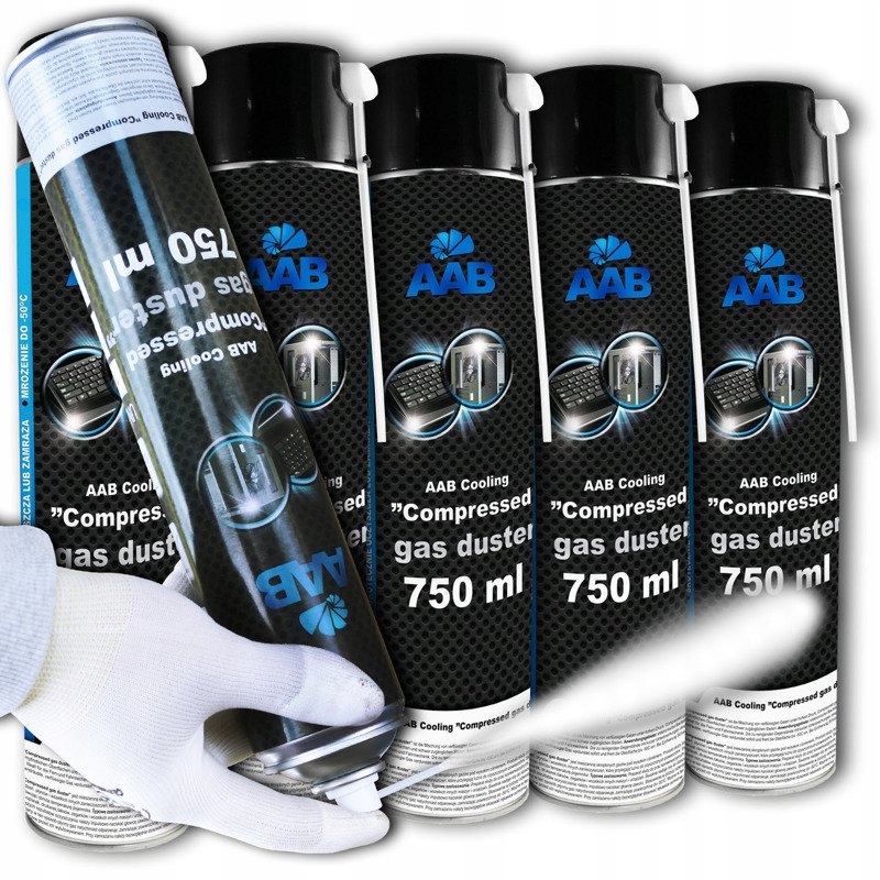 AAB охлаждающий морозильник спрей для-50C ICE 5X750ML