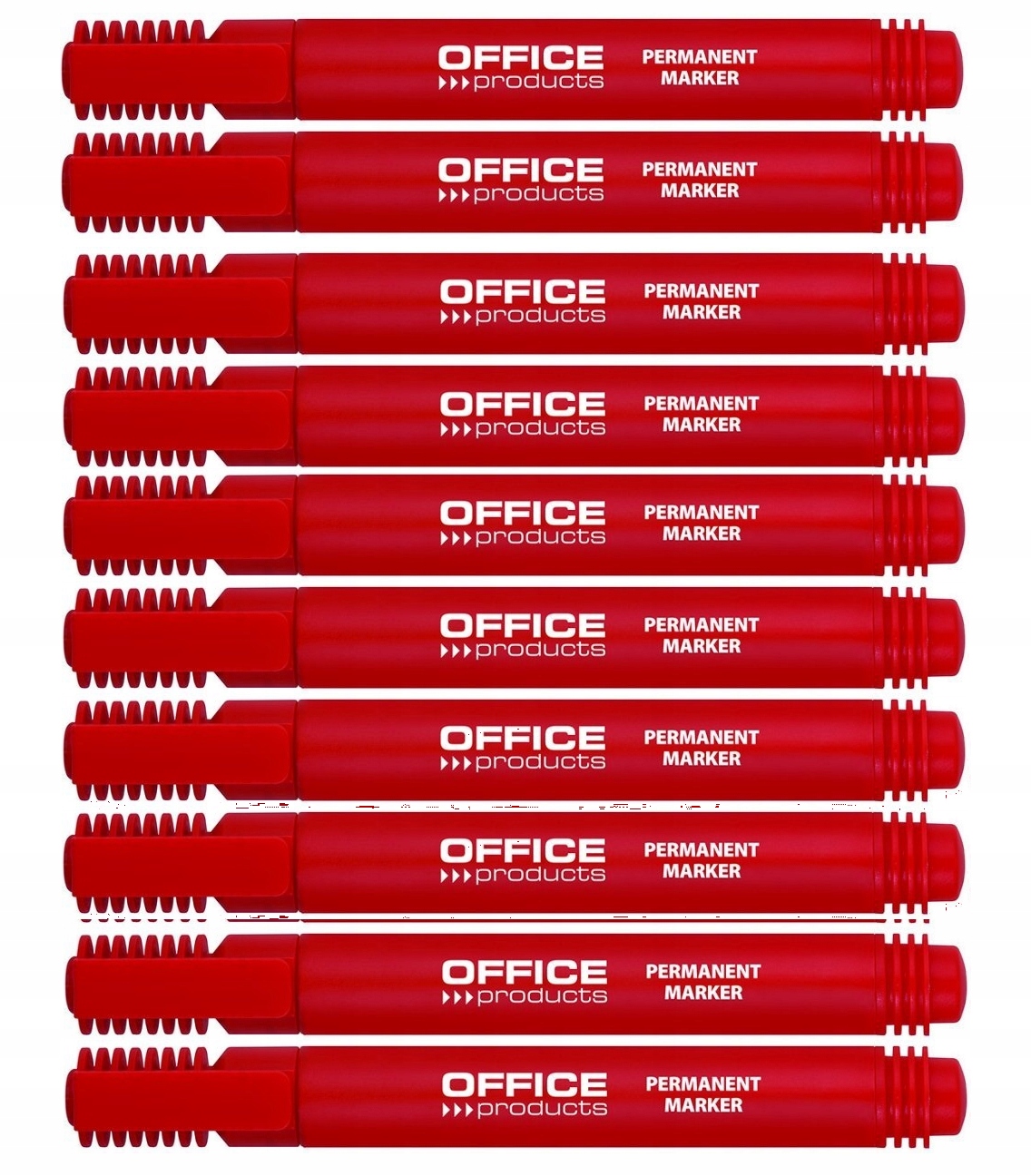 

Marker permanentny Office Products czerwony x 10