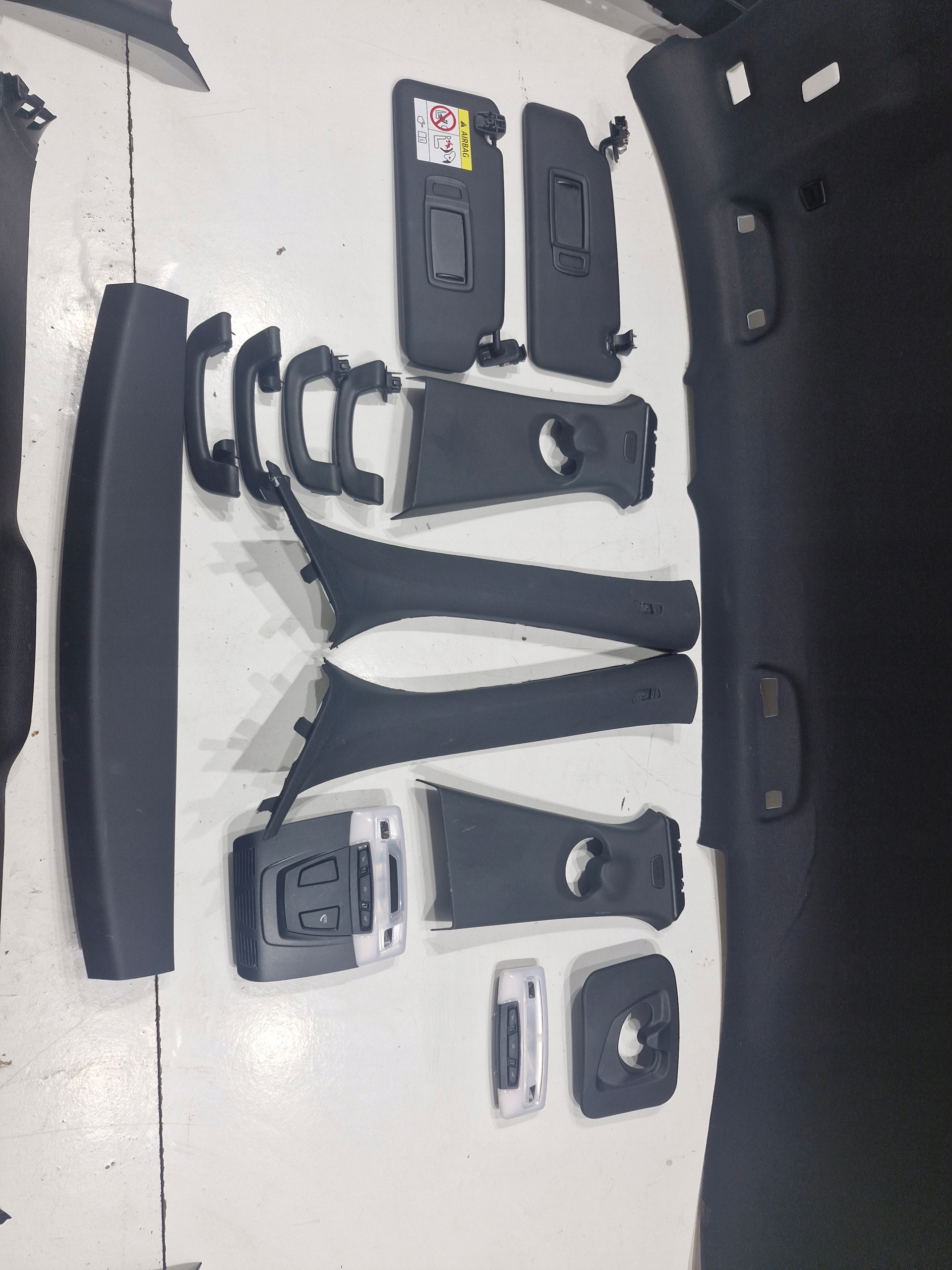 BMW X1 F48 CIELO INTERNO m-packet nero Originale KOMPLET