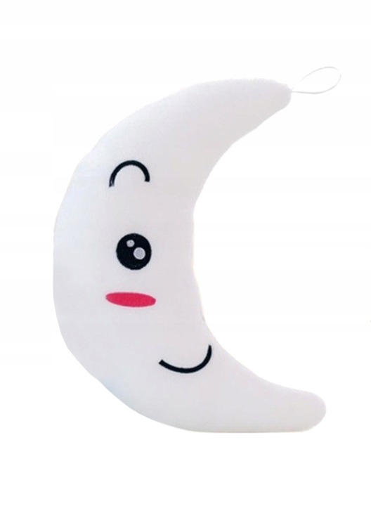 PODUSZKA ŚWIECĄCA LED KSIĘŻYC BIAŁA