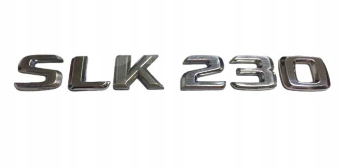 Mercedes R170 Slk Emblém zadnej klapky Slk 230 Originál