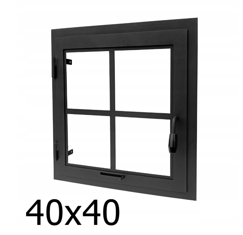 Dvířka Do Krbu Krbové Okénko Vitráž Vitrína Do Kamna 40x40