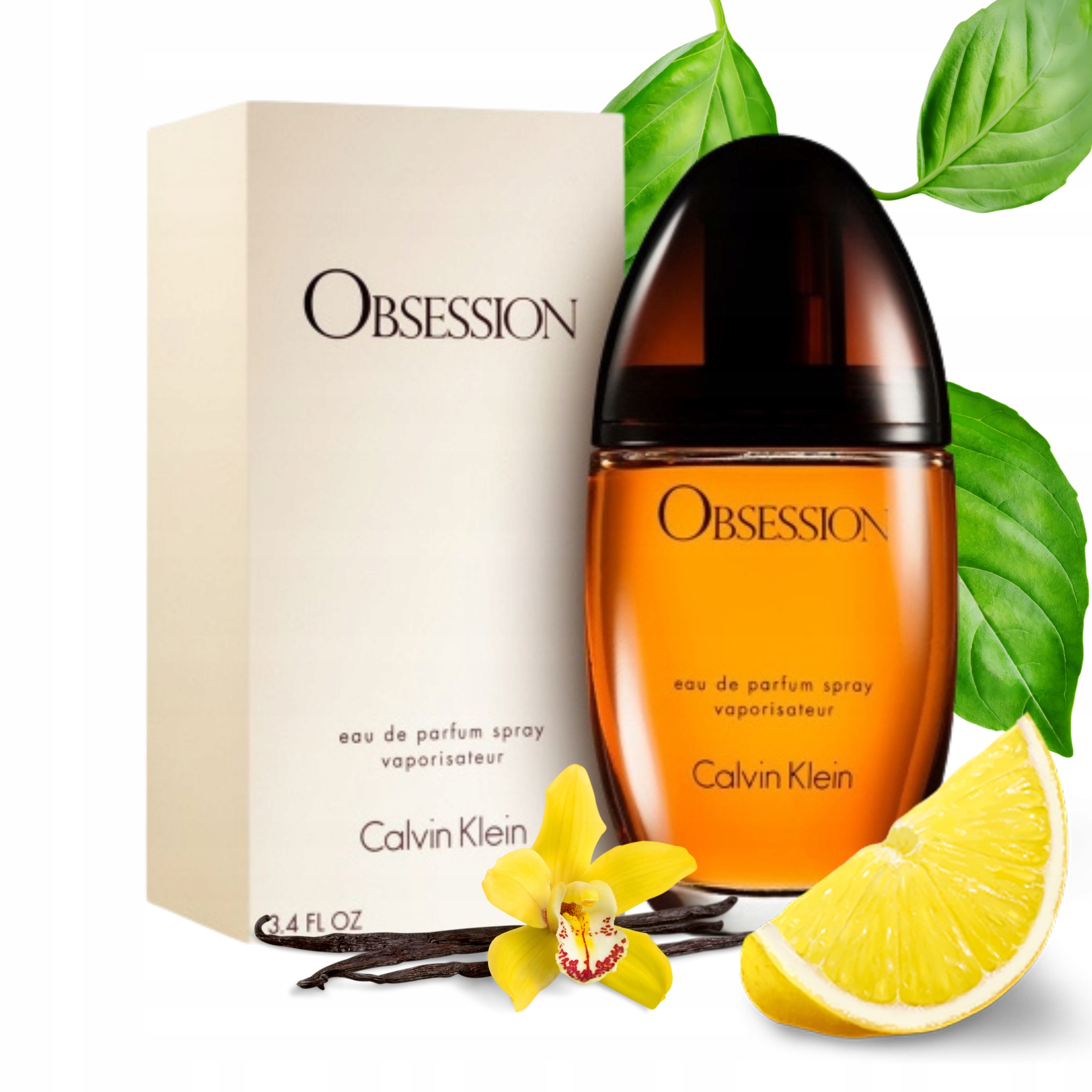 Perfumy Damskie Calvin Klein Obsession 100 ml woda perfumowana Edp