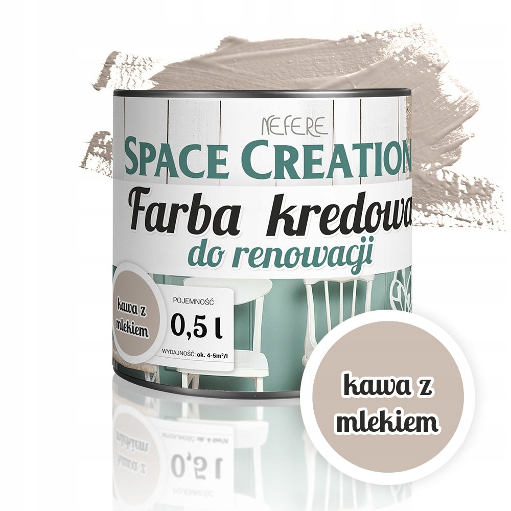 

Farba kredowa renowacyjna Chalk Stylizacja mebli