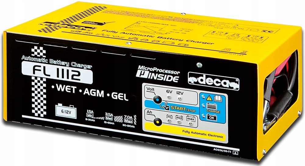 

Prostownik Deca FL1112 6/12V 11A żelowe, Agm