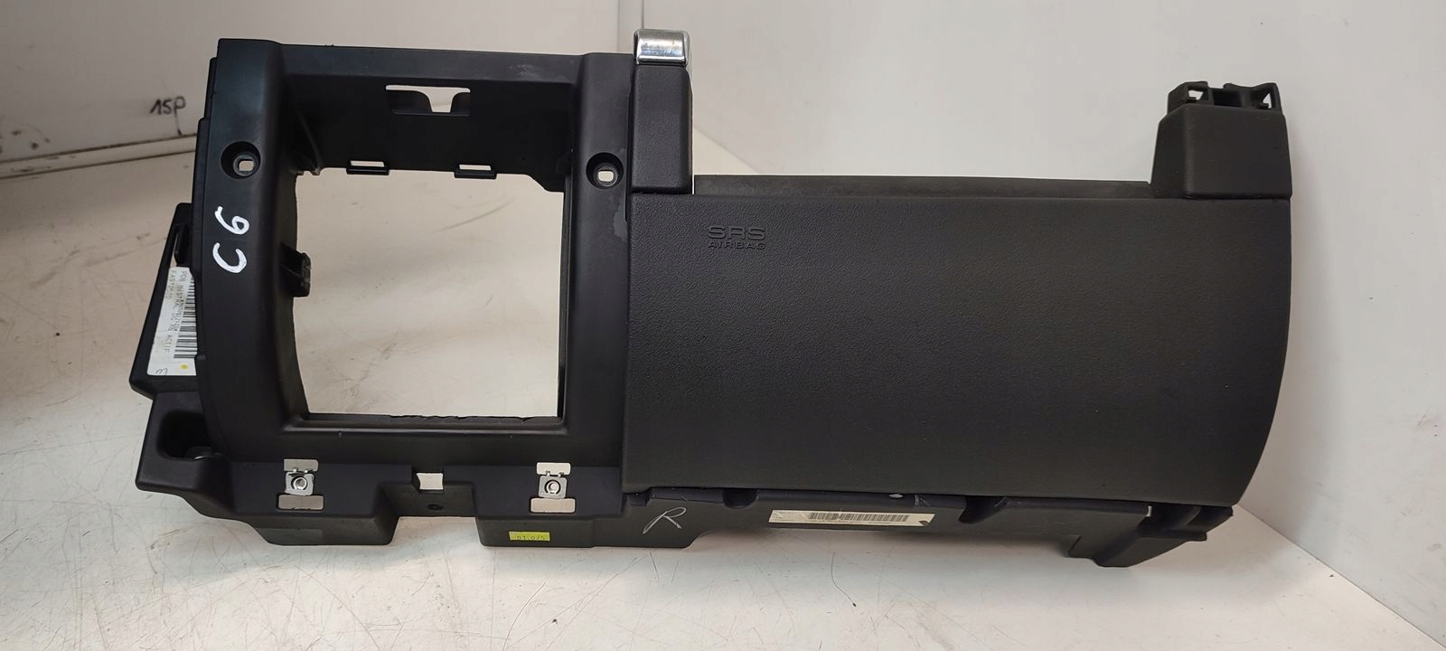 dashboard console airbags tension belts Citroen C6 2,7 HDI