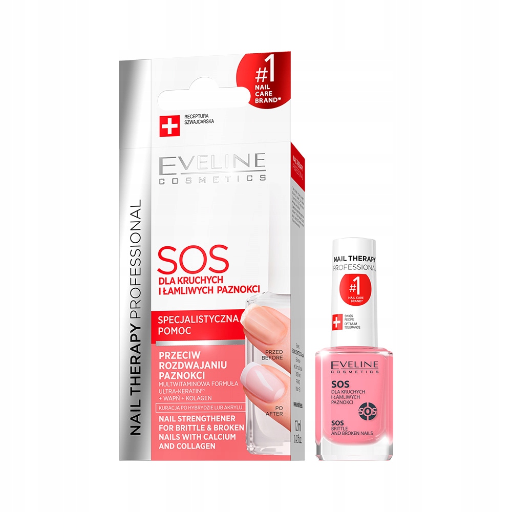 

Eveline Cosmetics Nail Therapy odżywka do paznokci
