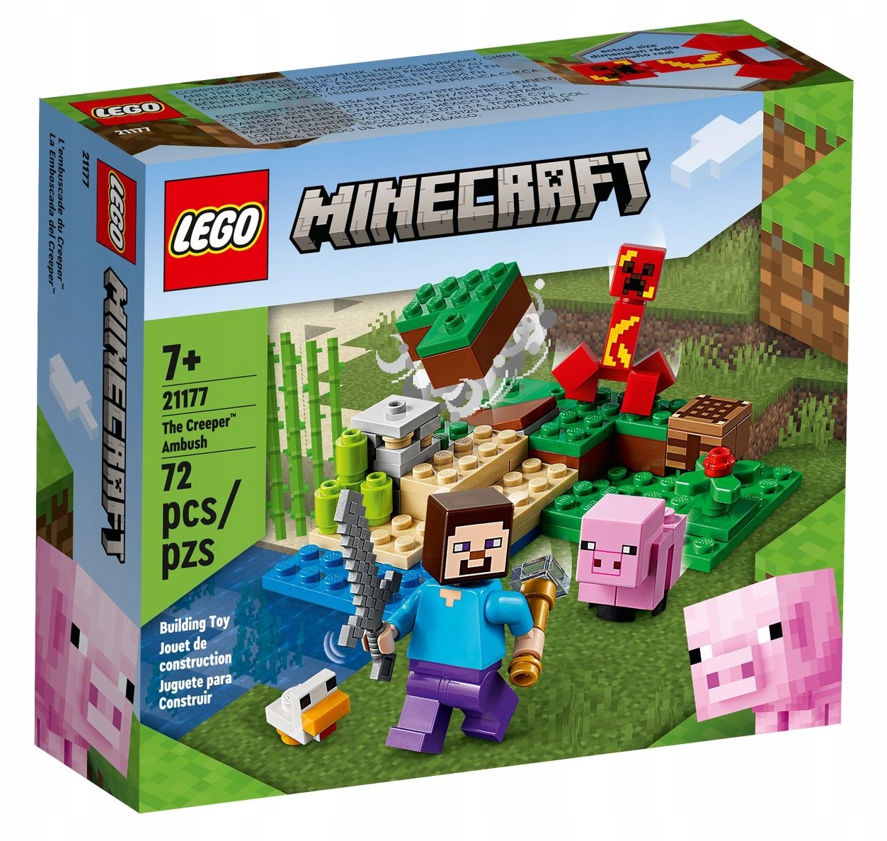 

Klocki Lego Minecraft 21177 Zasadzka Creepera