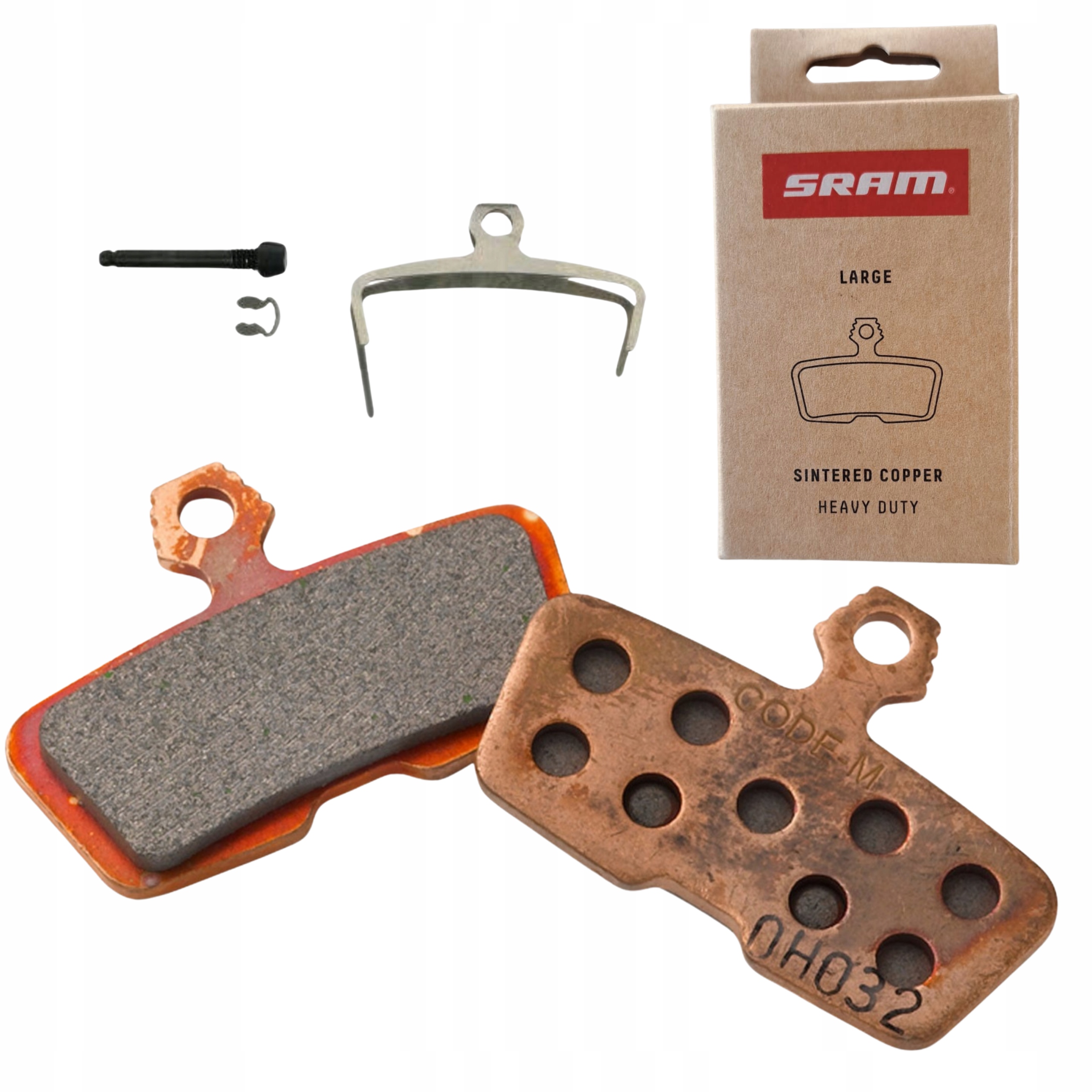 Avid Oryginalne Klocki hamulcowe rowerowe Sram Code Guide Re Metaliczne Box