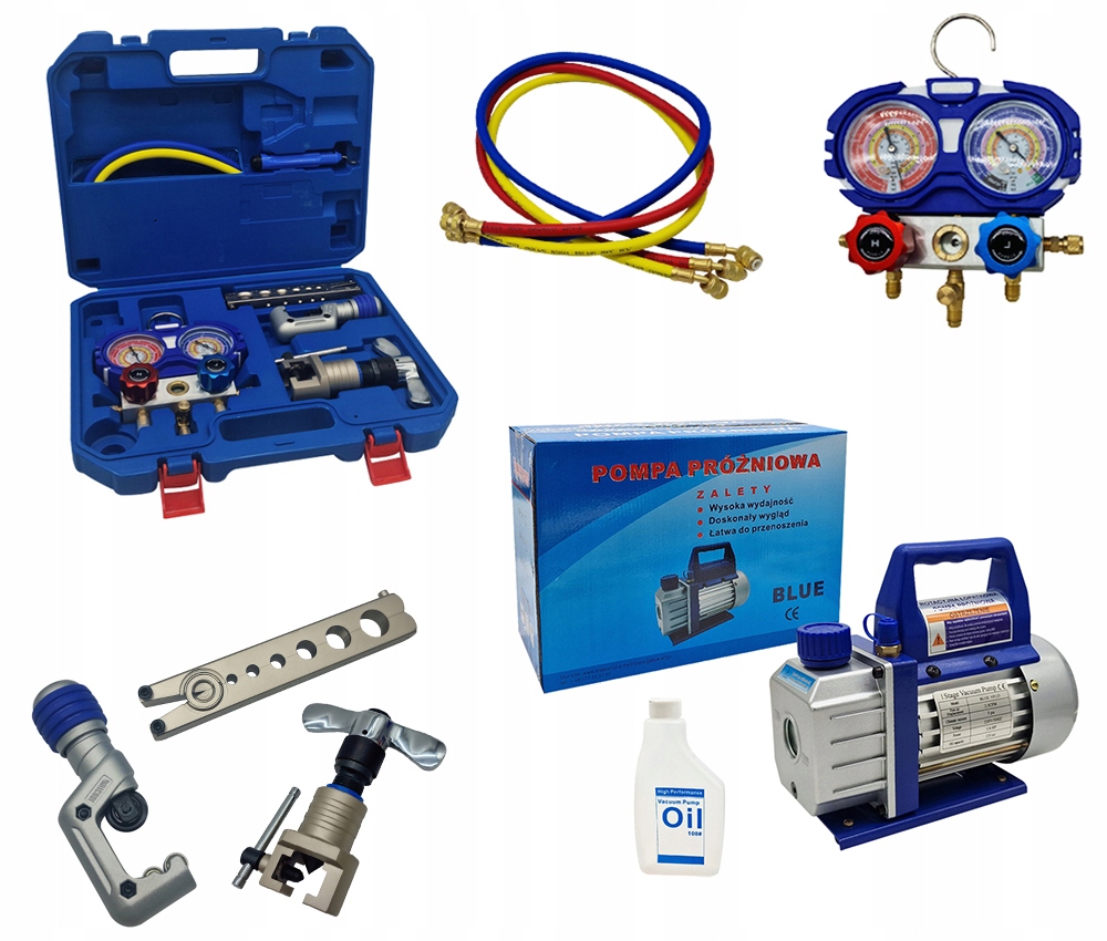 Vákuová pumpa SPV125 Nástroje Aitcool ATK-4 R32 R449A R410A R404A