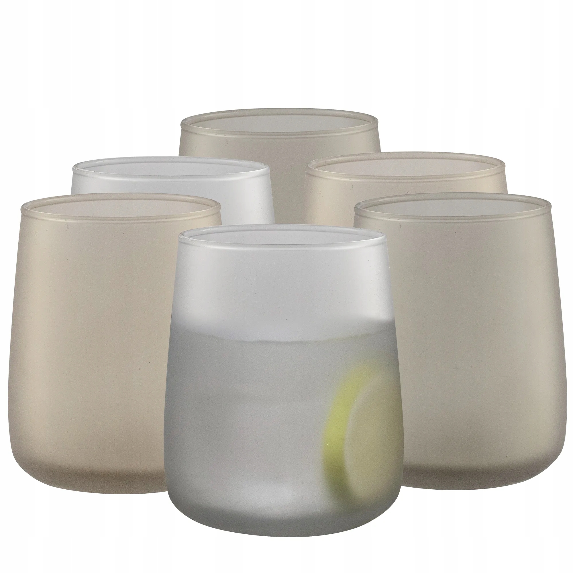 

Szklanki Impreza Przyjęcie Zestaw 6x300ml Satynowe