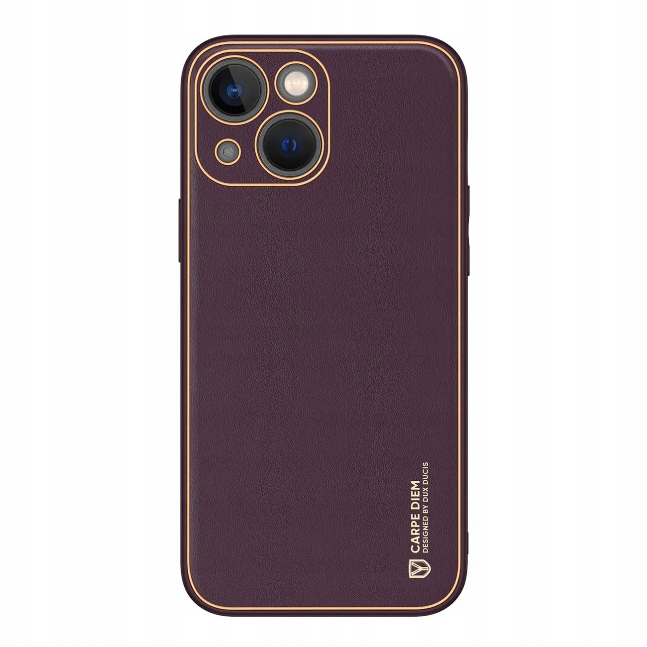Dux Ducis Yolo etui iPhone 14 Plus pokrowiec ze skóry fioletowy